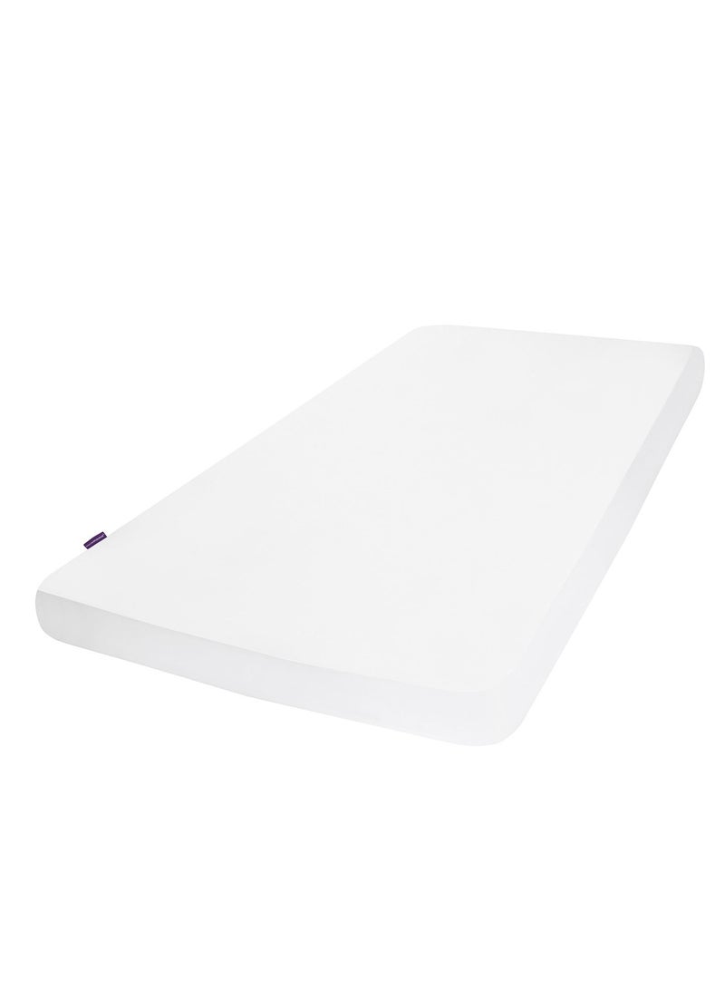 Clevamama Tencel® Fitted Waterproof Mattress Prot Cot 60 x 120 x 25 cm - Image 2