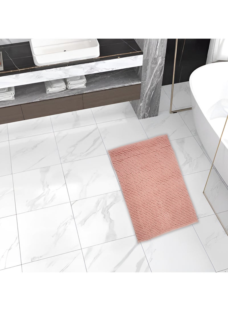 DIVEENAS Diveena's Non-Slip Bathroom Mat – 50x70cm Super Soft Microfiber Bath Mat, Quick-Dry & Machine Washable Bath Rug for Bathroom or Powder Room & Home | Evening Sand - Image 5