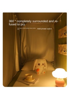 Y&D Bed Canopy Tents Curtain Blackout Curtain Single Bed Tent Curtain Student Shading Cloth Bed Canopy Mosquito Net Student Sleep Privacy Protection  - Image 2