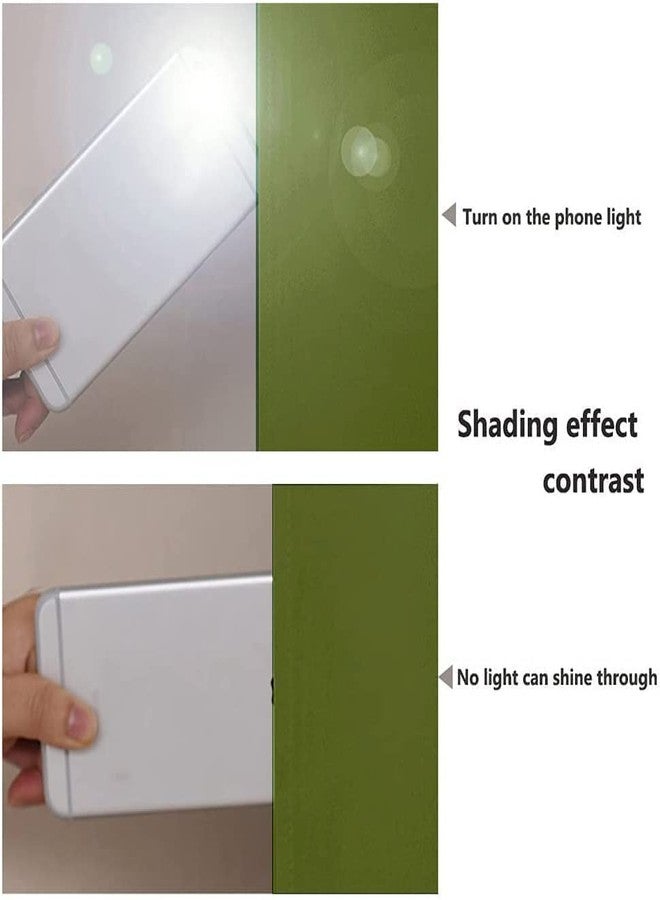 BFAM Premium Full Blackout Curtain -100% Blackout Curtain for Bedroom with Black Liner, Grommet Double Layer Full Room Darkening, SOUNDPROOF,Polyster, 1 Curtain,GREEN-7FT - Image 3