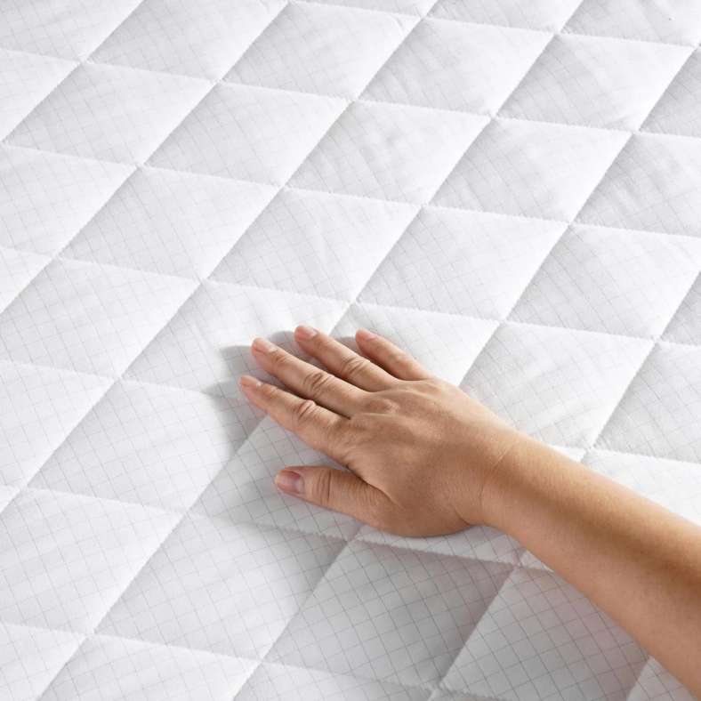 Pan Home واقي مرتبة مقاوم للماء - أبيض - 120x200 سم - Image 3