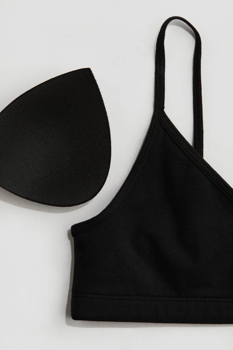 اتش اند ام Padded crop top