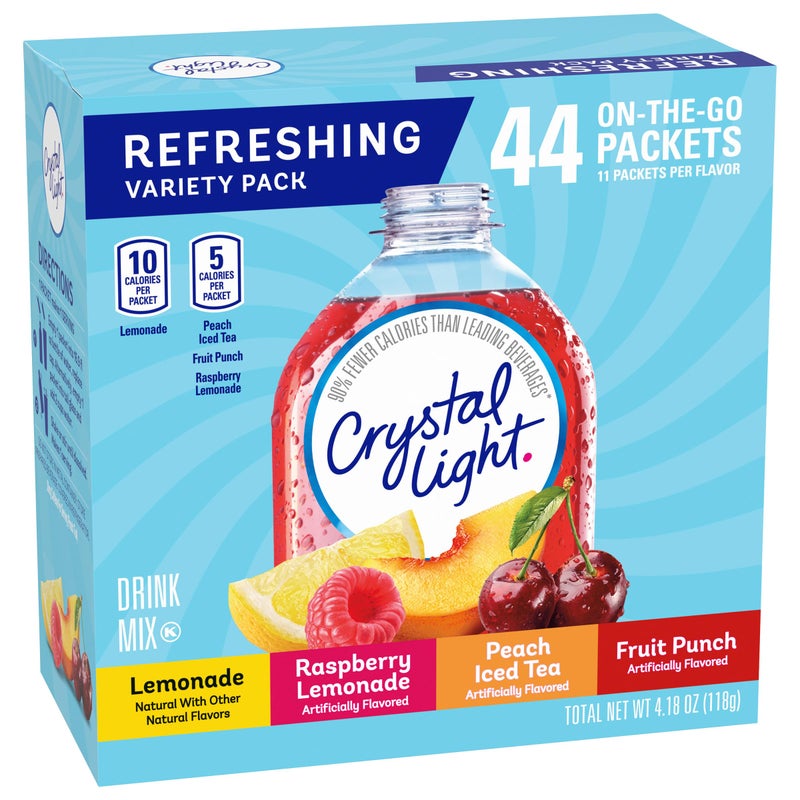 Crystal Light Refreshing Variety Pack, 44 ct. On-the-Go Packets - Image 5