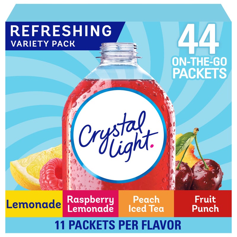 Crystal Light Refreshing Variety Pack, 44 ct. On-the-Go Packets - Image 1