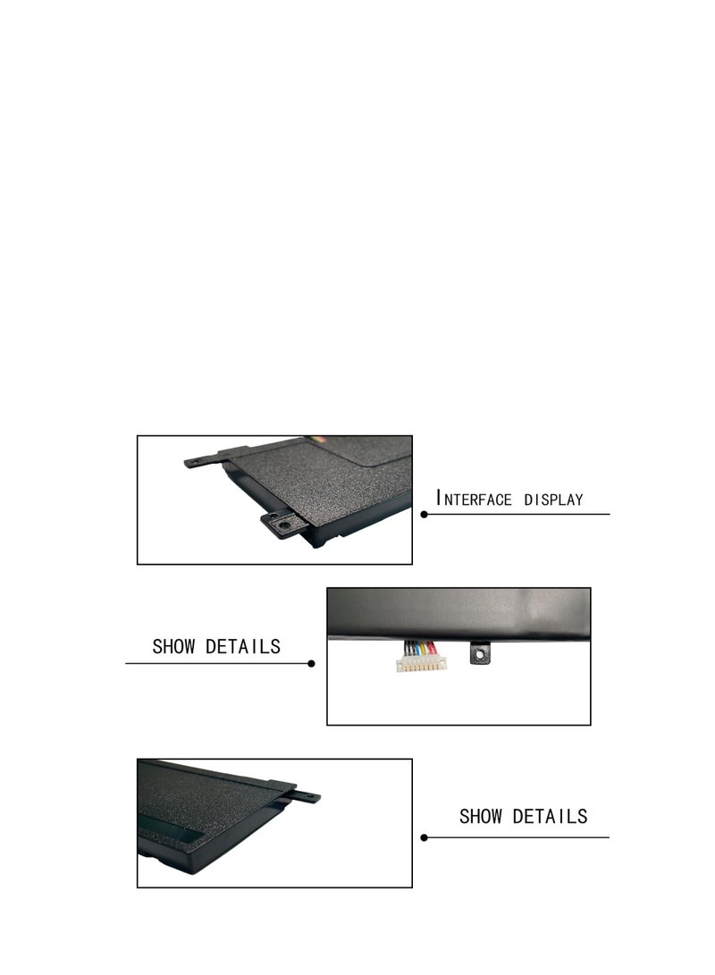 Terabyte B21N1329 Laptop Battery Replacement for Asus X403 X403M X403MA X503M X502CA X453 X453M X453MA X553 X553M X553MA F453 F453MA F553M P553 F553 D553M P553 P553MA Series (7.6V 30Wh) - Image 4