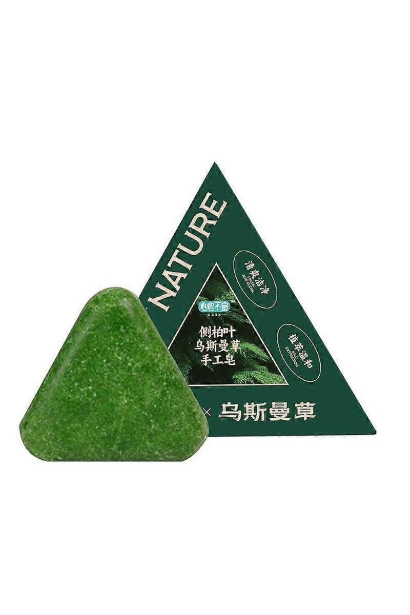 طبيعة صابون شامبو ناتشر كاكومن بيوتاي بإيساتيس إنديغوتيكا العشبي – منظف لفروة الرأس لمكافحة تساقط الشعر وتعزيز شعر قوي وصحي - Image 1