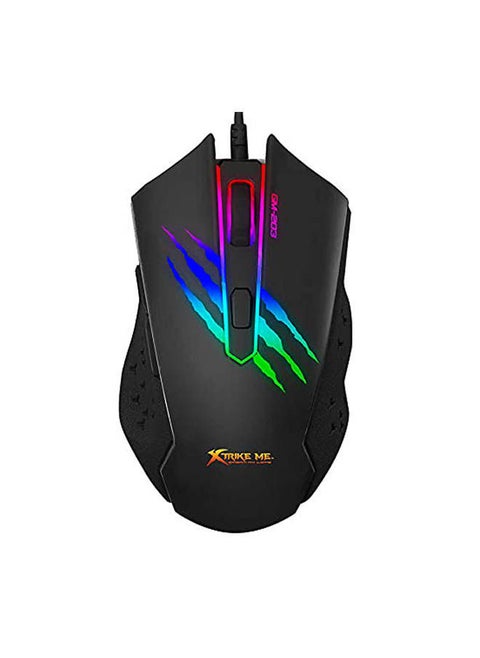 Wired Optical Gaming Mouse With 6 Buttons
