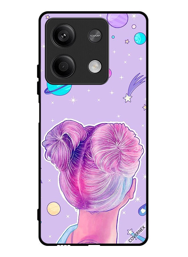 Covernex Protective Case Cover For Xiaomi Redmi Note 13 Girl And Space Stars Art - Image 1