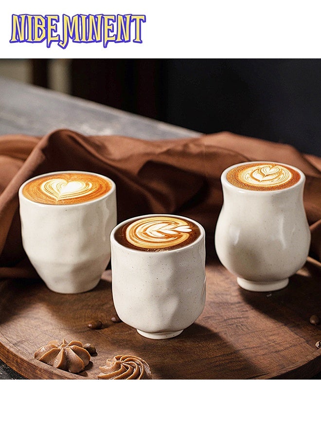 NIBEMINENT فنجان قهوة سيراميك بسيط كوب مكتب ماء إفطار حليب كوب كوكتيل - Image 2