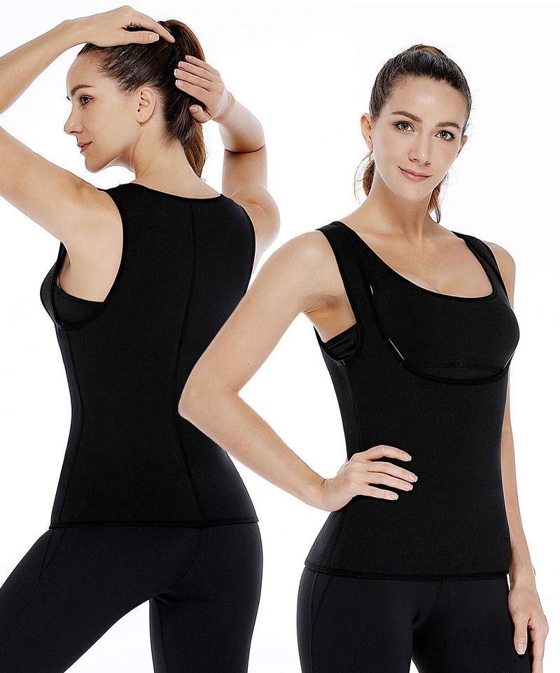 NonEcho Women Neoprene Sweat Vest for Women Sauna Suit Hot Sweat Waist Trainer Vest Slimming Body Shaper - Image 5