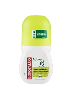 Borotalco Borotalco: Deo Roll On"active cedar and lime" 50 ml (1.69 fl.oz) 