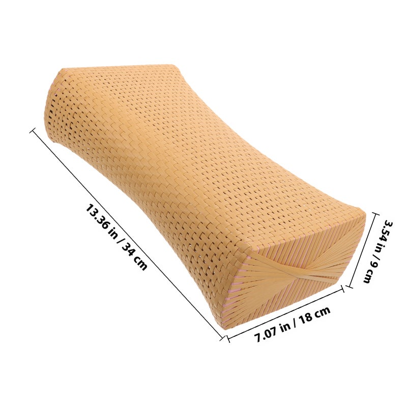 Sauna Pillow, Ergonomic Neck Support for Side Sleeping, Durable Plastic Design - Image 2