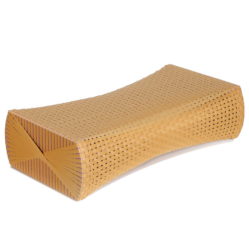 Sauna Pillow, Ergonomic Neck Support for Side Sleeping, Durable Plastic Design - Image 1