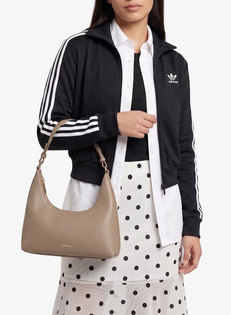 CALVIN KLEIN Convertible Foil Logo Shoulder Bag - Image 5