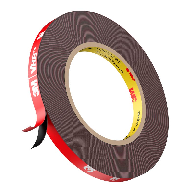 3M Double Sided Tape, Heavy Duty Mounting Tape Waterproof Foam Tape, 32FT Length, 0.39IN Width for LED Strip Lights, Home/ Office Decor, Made of 3M VHB Tape - Image 1