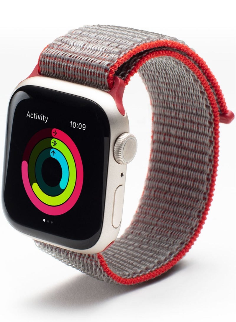 Gear4 Sport Apple Watch Series 8/7 (41mm), Series 6/SE/5/4 (40mm) and Series 3/2/1 (38mm) Band - Red - Image 1