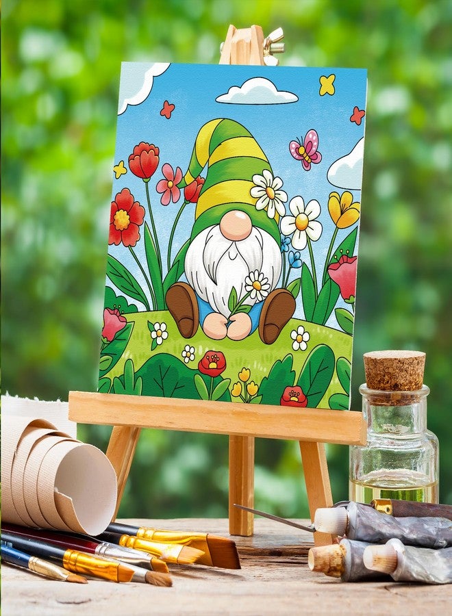 Anseal 8 Packs Pre Drawn Canvas for Painting, 8" X 8" Pre Printed Canvas for Kids, Pre Stretched Canvas Outline Painting Boards for Beginners Students, Party Favor - Image 4