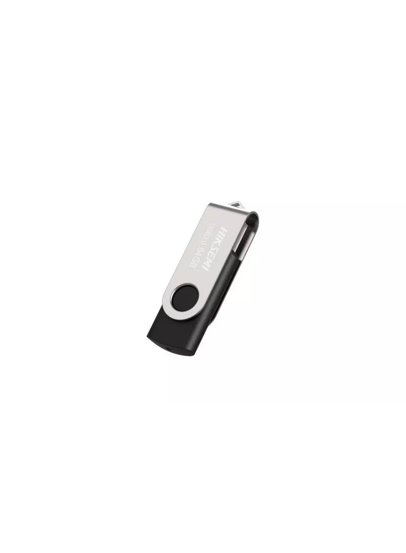 HIKSEMI 64GB Rotary USB flash drive USB 3 Black - Image 3