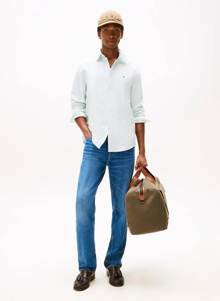 تومي هيلفيغر قميص كاجوال بقصة مستقيمة