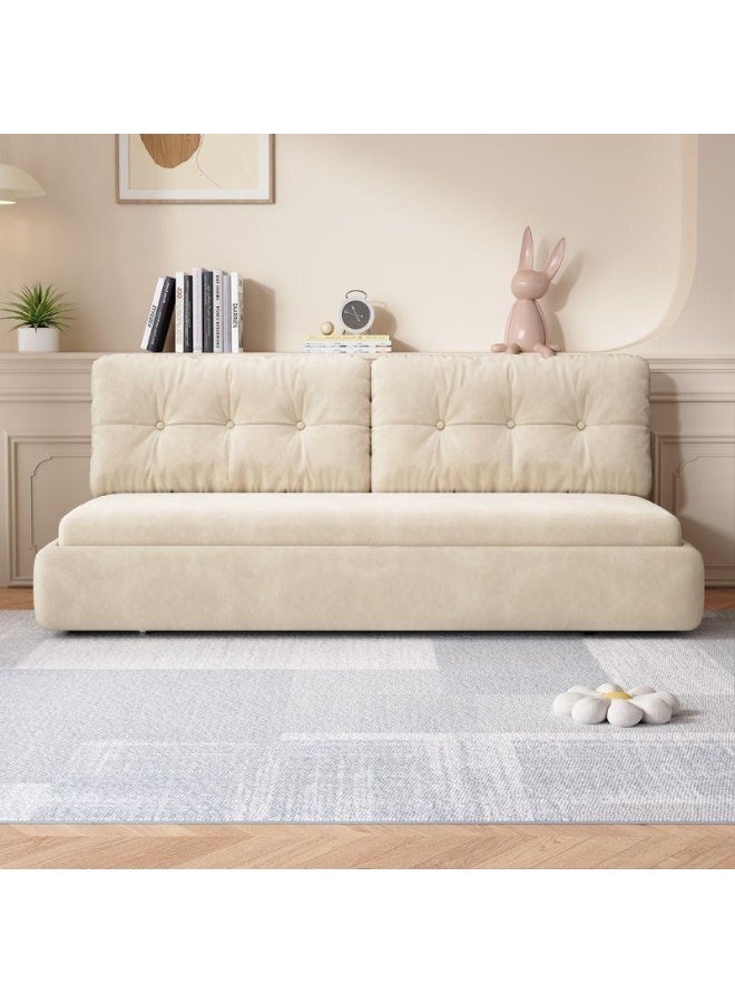 AWD أريكة سرير قابلة للسحب بتصميم عصري مع تنجيد ناعم – أريكة قابلة للتحويل لتوفير المساحة لغرفة المعيشة وغرفة الضيوف - Image 1