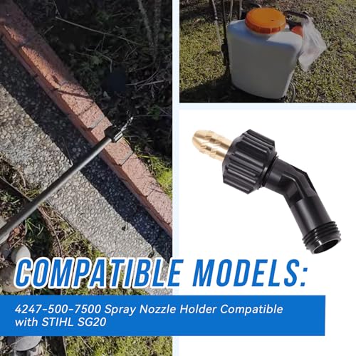 SeDeplacer 42475007500 Spray Nozzle Holder1PCS Compatible with STIHL SG20Brass Nozzle - Image 3