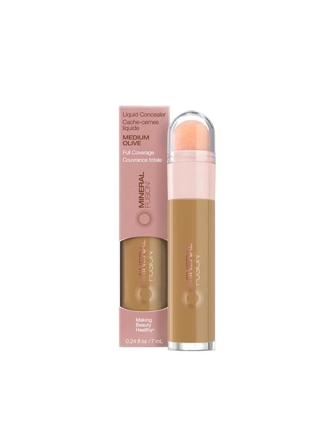 Mineral Fusion Liquid Concealer Medium Olive 