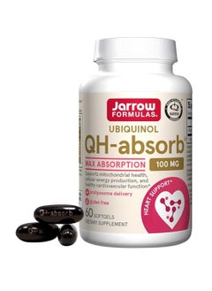jarrow formulas Ubiquinol Qh Absorb Co Q10 100Mg 60 Count  - Image 1