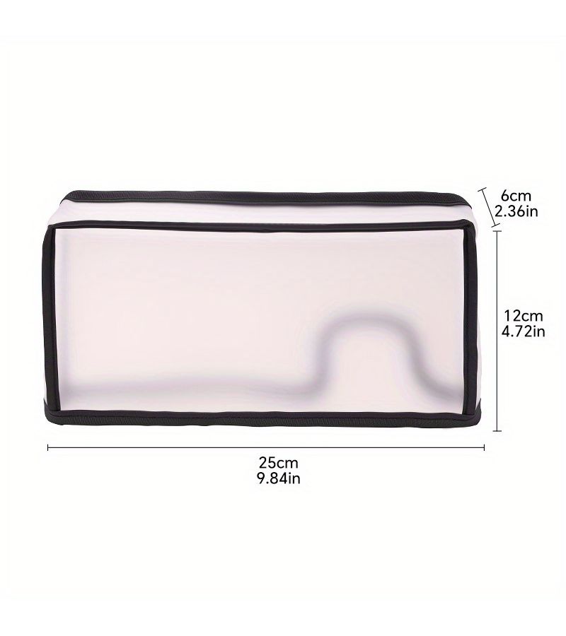 Protective Case for Switch And OLED Console Black Side With Mesh Screen Protector - Image 2
