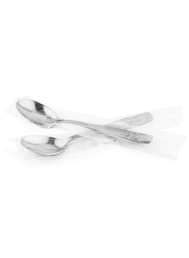 GlossyEnd 9 Piece Stainless Steel Kids Spoons Kids Cutlery Child And Toddler Safe Flatware Kids Silverware Kids Utensil Set Includes A Total Of 9 Spoons For Great Convenience Ideal For Home And Preschools - Image 3