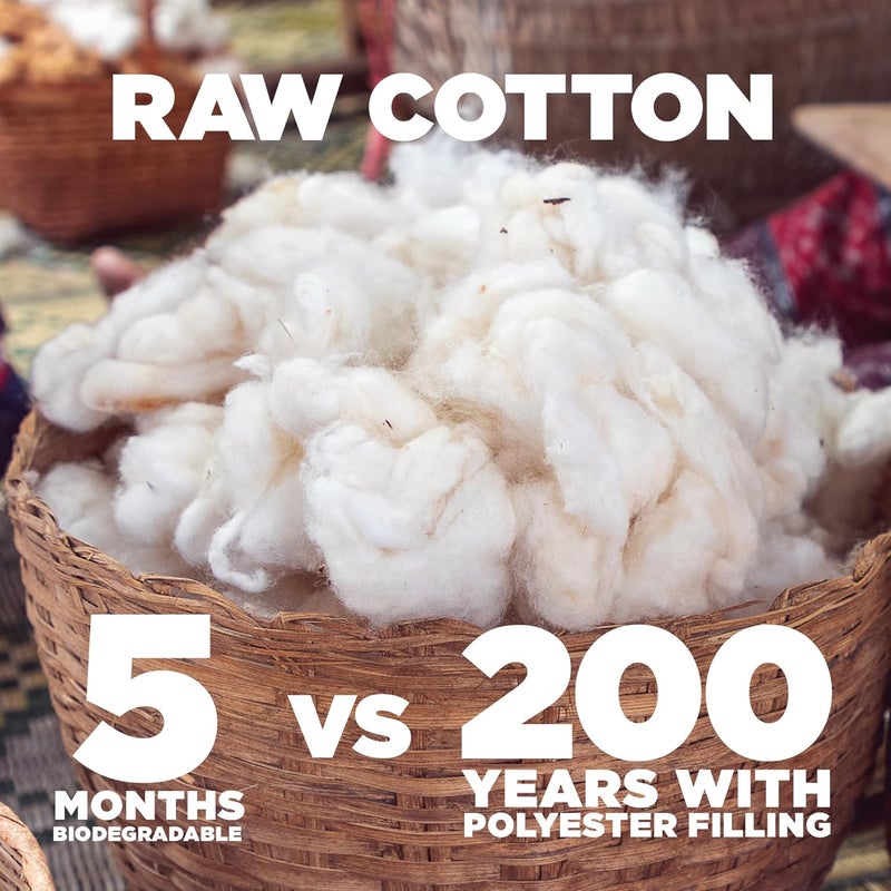 Thunder Acres Grown in The USA Raw Cotton Stuffing/Batting. (3lb) - Image 3