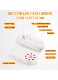 SYOSI Hidden Camera Detectors with Infrared, Pocket Size Anti Spy Camera Finder, Device Locator with Anti-Theft Alarm, Ideal for Hotels, Bathrooms, and Travel  - Image 2