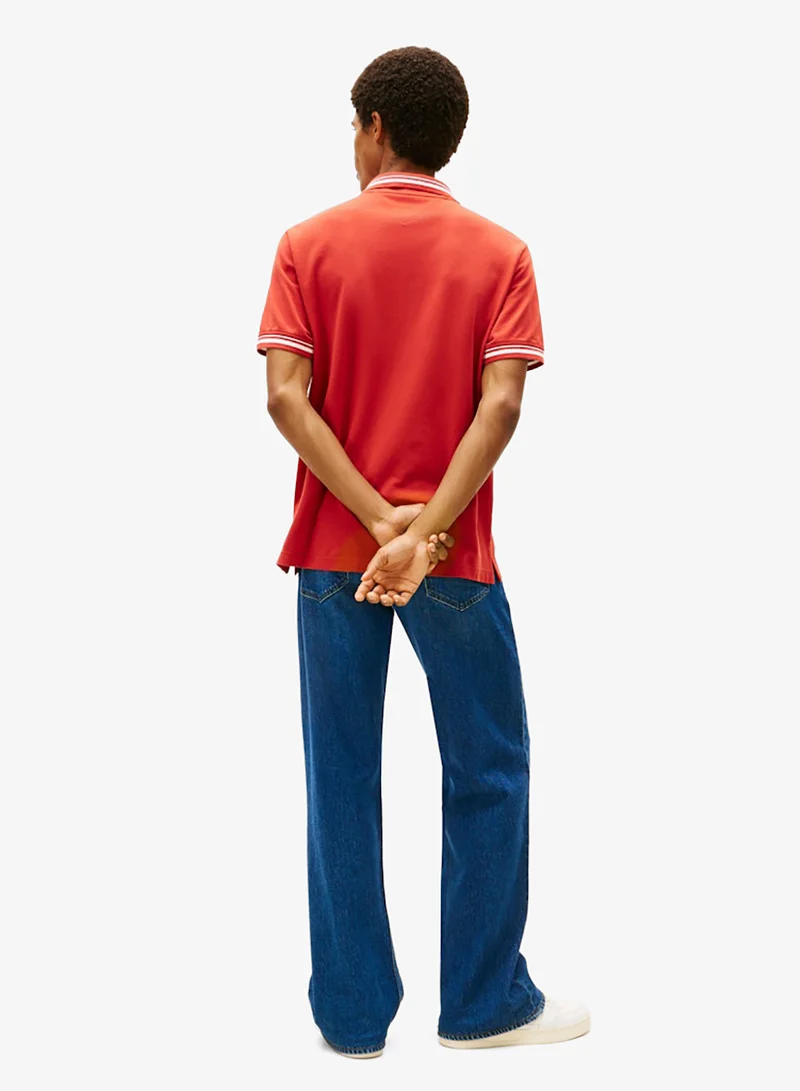 تومي جينز بولو ذو ياقة