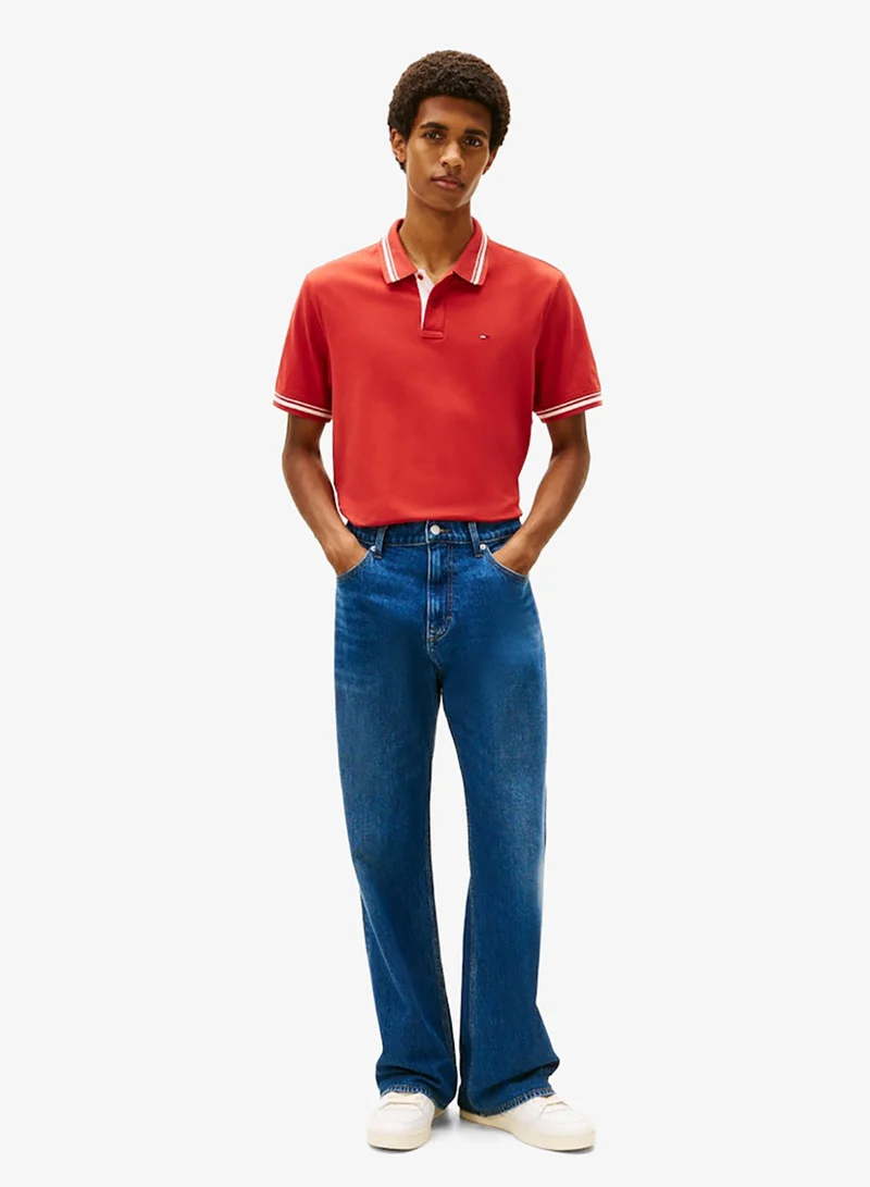 TOMMY JEANS  Tipped Polo for Men | Best Price UAE