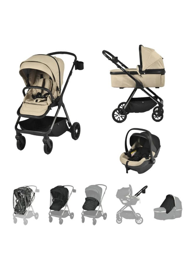 Chelino Matrix 3 in 1 Travel System Sand - Image 1