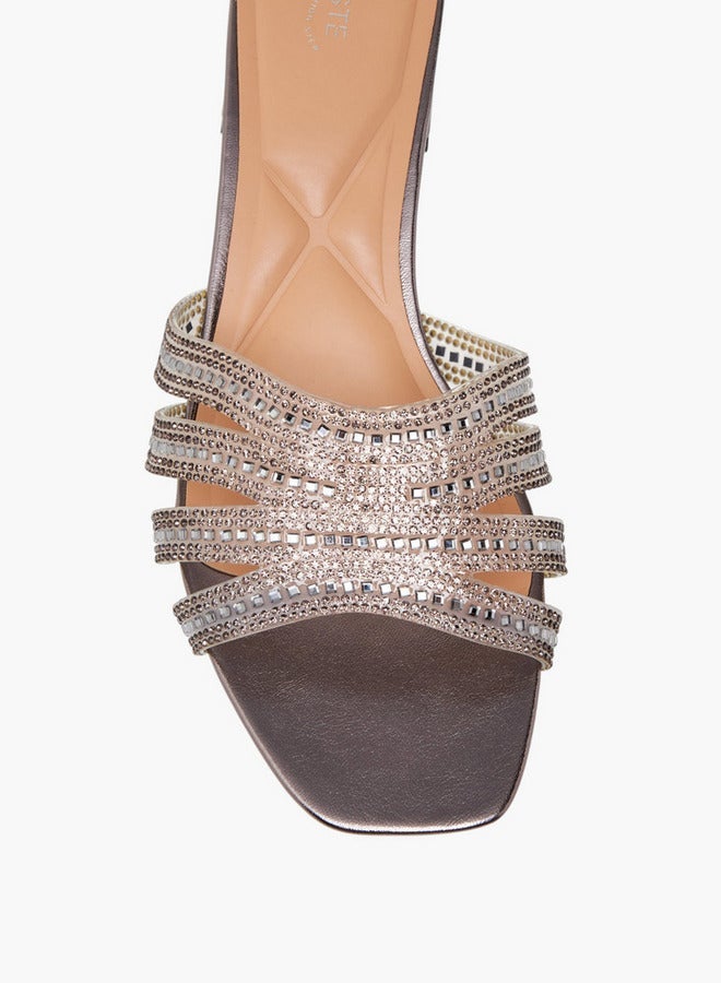 سيليست صنادل بكعب عريض للنساء - Image 4