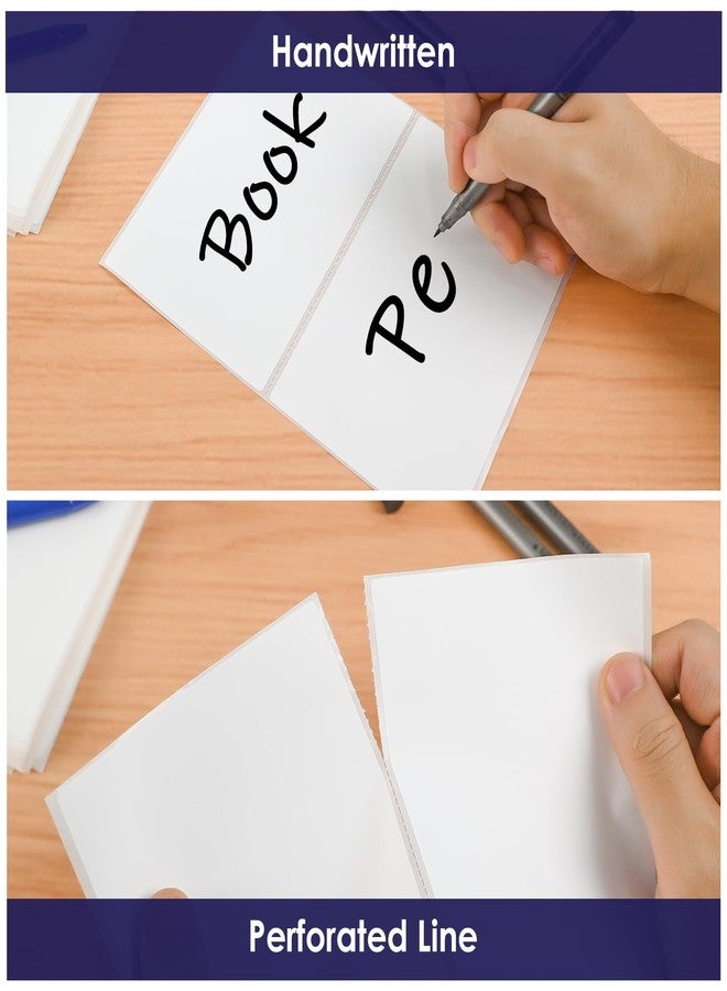 L LIKED 4"x6" Blank Removable Labels for Storage Bins, No Residue Handwritten Stickers for Boxes and Cases (150 Labels) - Image 3