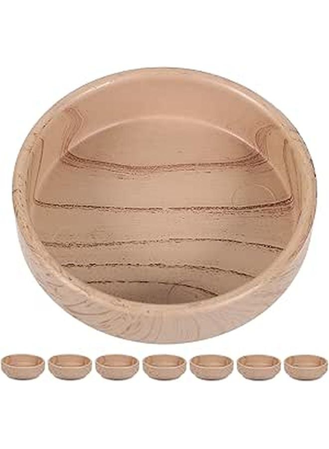 Non Slip Furniture Coasters with Felt Pads 6cm Inner Diameter Chair Wheel Stoppers Floor Protectors - Image 1