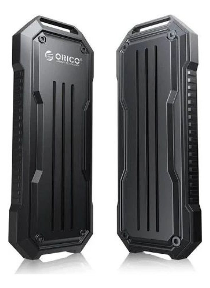 Orico ORICO External M.2 NVMe & SATA SSD Enclosure Adapter – USB-C 3.2 Gen 2, 10Gbps for NVMe, 6Gbps for NGFF SATA, Supports PCIe M-Key & B+M Key (2230/2242/2260/2280),NVMe Enclosure SSD Adapter, 10Gbps USB C 3.2 Gen2, Enclosure NVMe Reader Supports M and B&M Keys and Size 2230 /2242 /2260 /2280 SSDs, Thunderbolt 3 Compatible 2 T  - Image 4