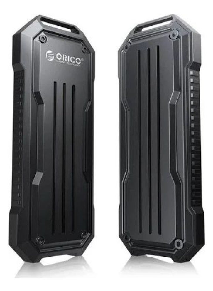 ORICO External M.2 NVMe & SATA SSD Enclosure Adapter – USB-C 3.2 Gen 2, 10Gbps for NVMe, 6Gbps for NGFF SATA, Supports PCIe M-Key & B+M Key (2230/2242/2260/2280),NVMe Enclosure SSD Adapter, 10Gbps USB C 3.2 Gen2, Enclosure NVMe Reader Supports M and B&M Keys and Size 2230 /2242 /2260 /2280 SSDs, Thunderbolt 3 Compatible 2 T - Image 4