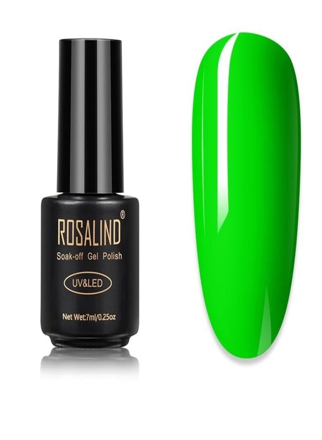 ROSALIND Gel Nail Polish UV LED Nail Polish Nail Manicure Long Lasting Nail Art Color Gel Need UV Lamp to Cure UV Gel Polish (7ml-A608) - Image 1