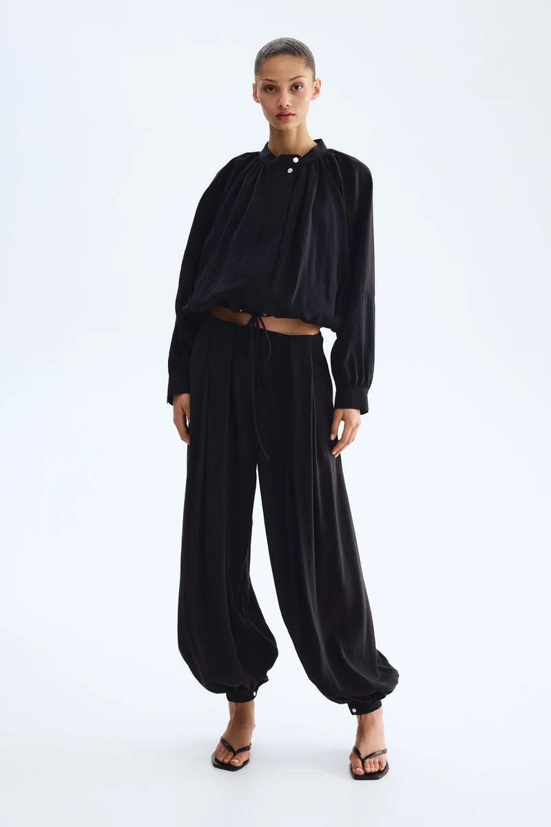 H&M  Balloon-sleeved modal jacket for Women | Best Price UAE