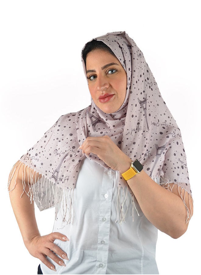 SD - Hijab And Scarf A Modern Design A Long Suitable For The Head And Wraps Around The Neck Excellent Material - Image 1