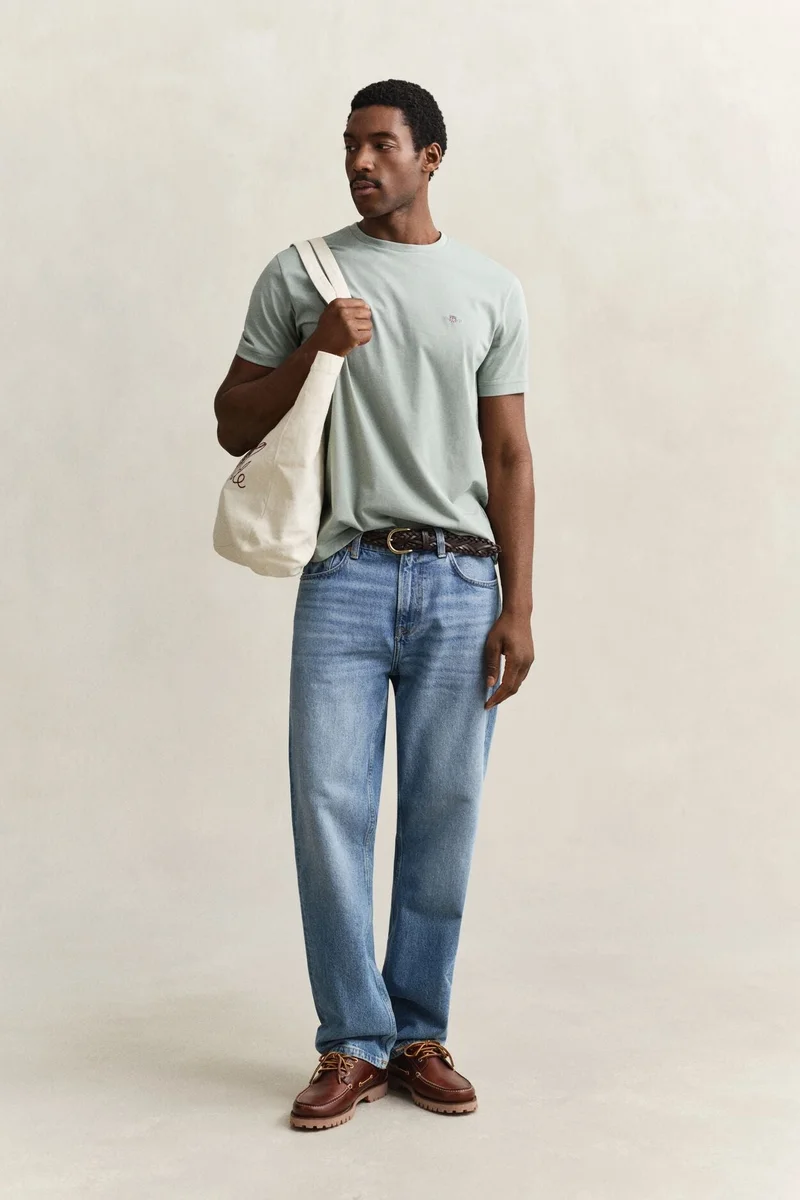 GANT  Regular Shield Short Sleeve T-Shirt for Men | Best Price UAE