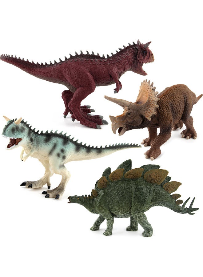 Small Single Excellent Toy Classic Series Model Dinosaur Toy Ox Dragon Stegosaurus Tratops Various Ornaments-Color:Niulong Cyan Opp Bag 0.185kg - Image 2