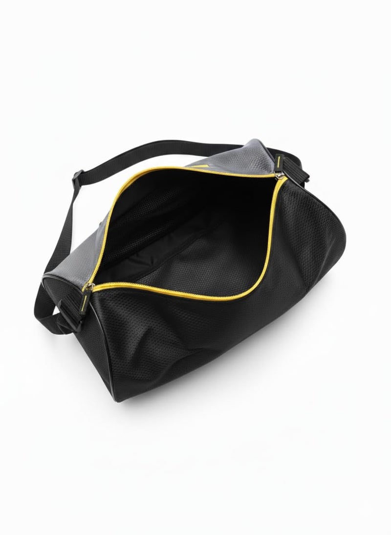 MAYOR Duffle Gym Bag with Side Pocket Sports Bag Travel Bag for Men and Women (Yellow) - Image 4