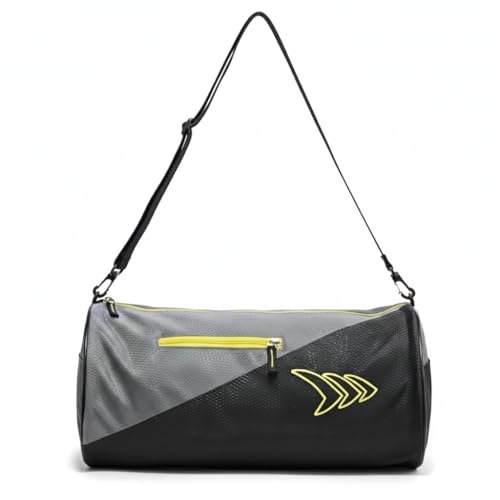 MAYOR Duffle Gym Bag with Side Pocket Sports Bag Travel Bag for Men and Women (Yellow) - Image 1