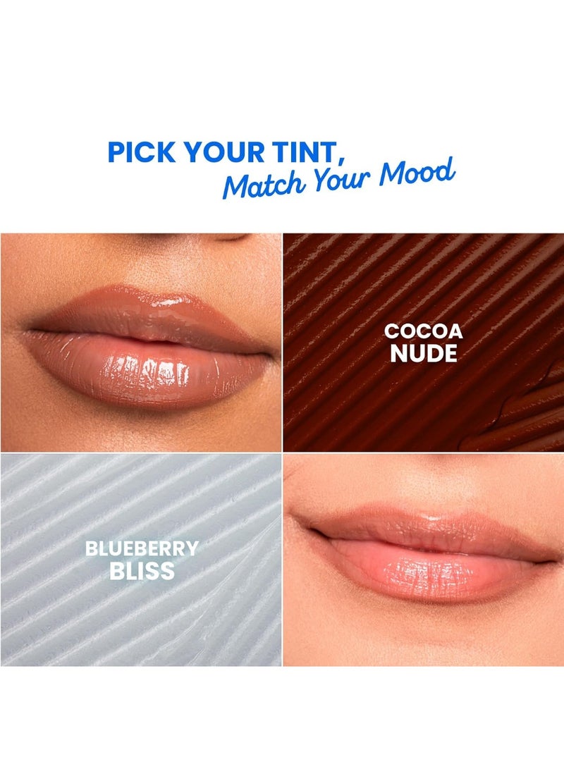 Dot & Key Barrier Repair Hydrating Lip Balm SPF 50 | Blueberry Bliss | Repairs Damaged Lip Barrier | Non Tinted | 4.5 gm - Image 5