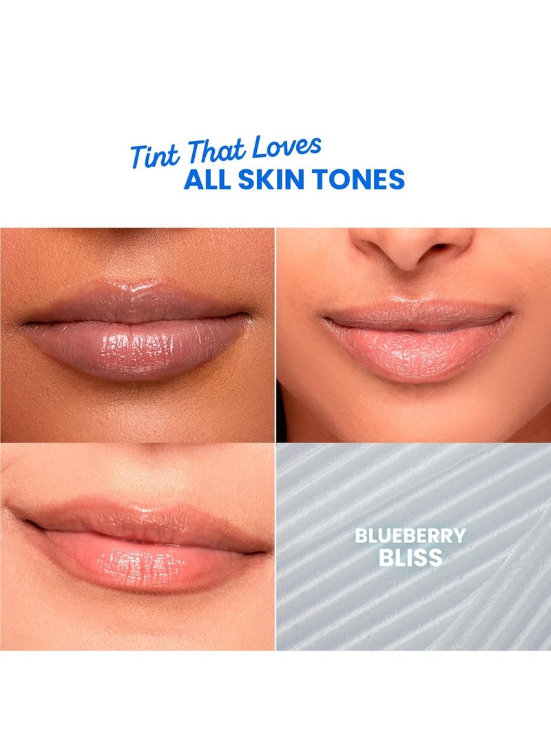 Dot & Key Barrier Repair Hydrating Lip Balm SPF 50 | Blueberry Bliss | Repairs Damaged Lip Barrier | Non Tinted | 4.5 gm - Image 3