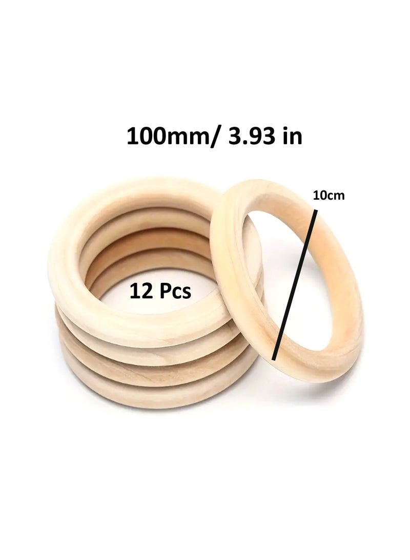 Wooden rings, for decoration - Image 2