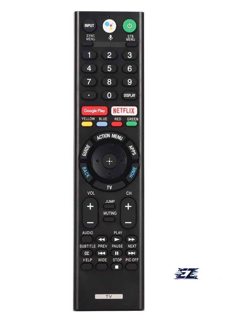 ELTRAZONE "New RMF-TX300U Voice Remote Control Replacement for RMF-TX200U RMF-TX201U for Sony Smart TV LED 4K Ultra HDTV Models XBR-75X940D, XBR-55X930D, XBR-65X930D, XBR-75X850D, XBR-55X850S – Includes Battery" - Image 2